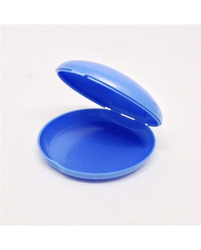 Caixa plastica p/ moldeira Azul Claro (10un)