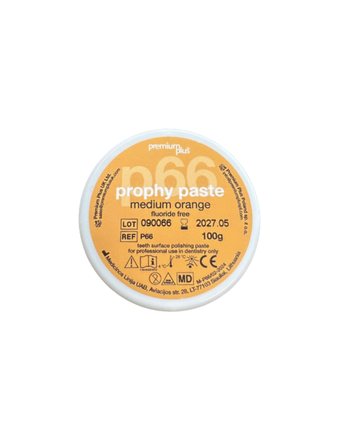 Pasta Profilaxia - Grão Médio - Laranja 100g