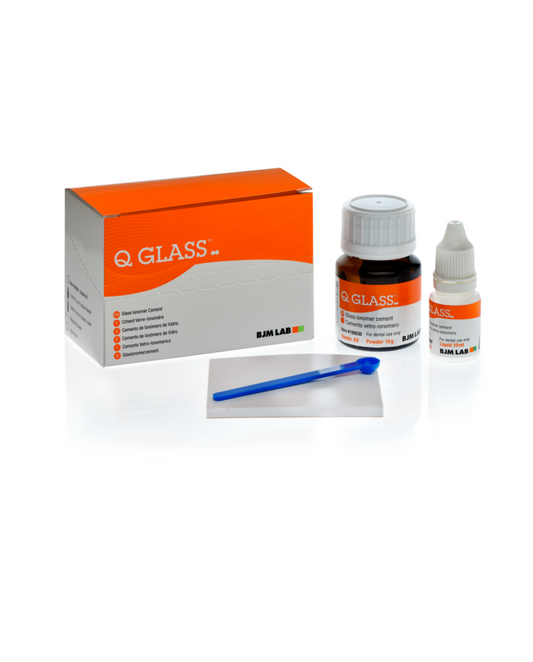 Q-Glass ionomero de vidro 16g po + 10ml liquido