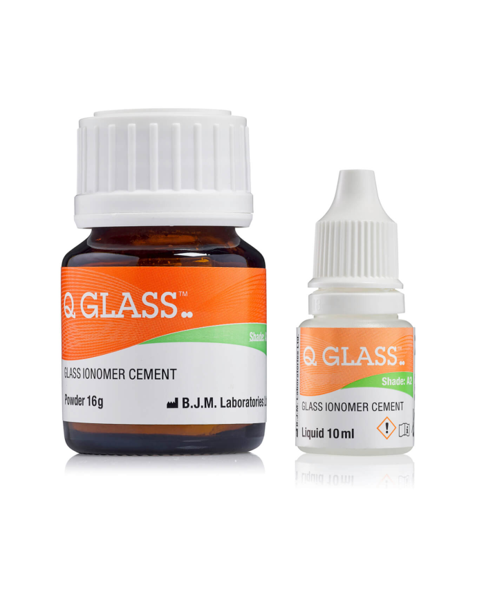 Q-Glass ionomero de vidro 16g po + 10ml liquido