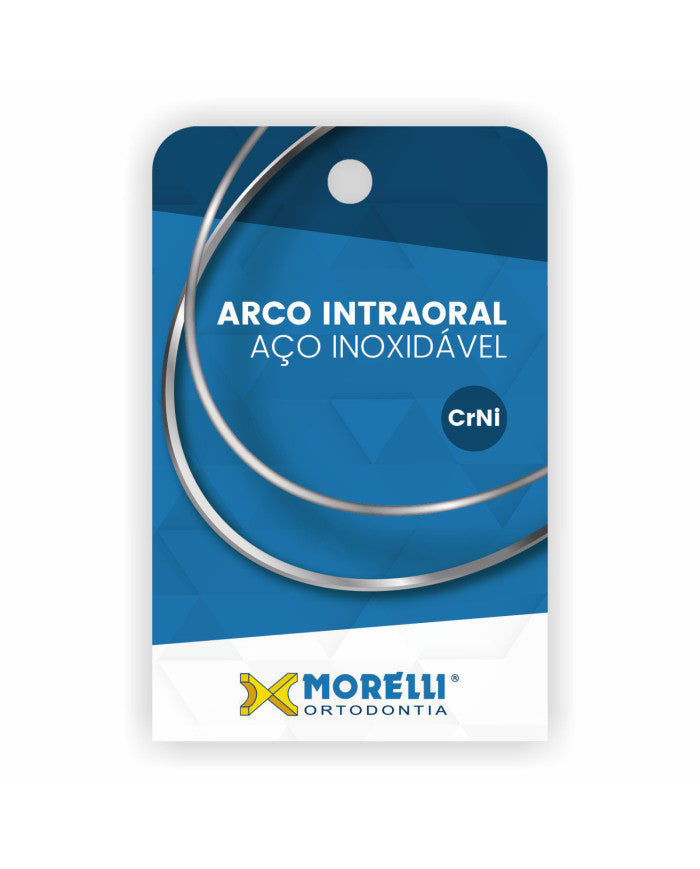 Arco Intraoral Aço Inoxidável CrNi - Aço 10 arcos Inf
