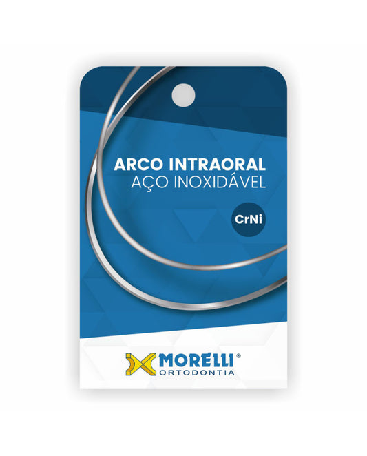 Arco Intraoral Aço Inoxidável CrNi - Aço 10 arcos Sup