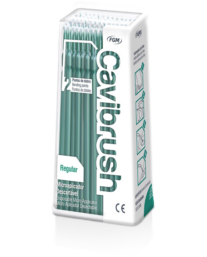 Cavibrush - Regular - Verde - 100 un.