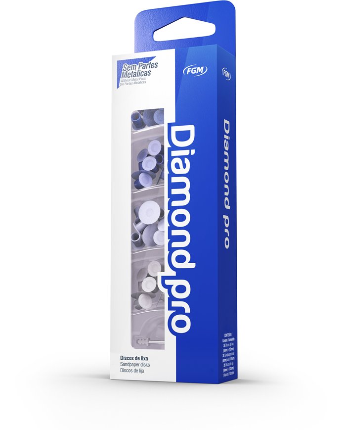 Kit Diamond Pro - 8 and 12 mm (56 un)