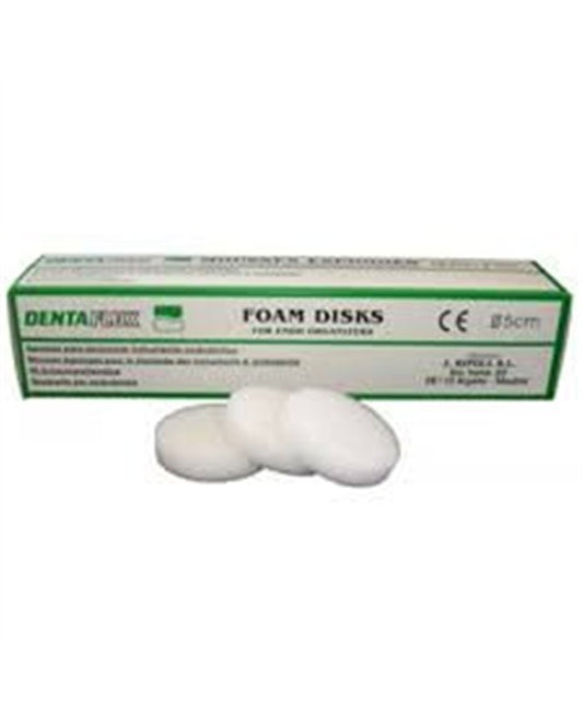 Discos de espuma p/organiz.endodontia 5mm (50un)