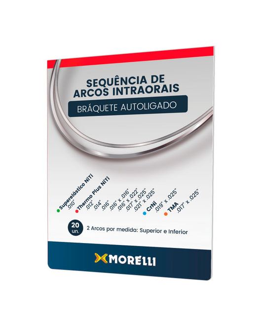 Kit de arcos intraorais para Bráquetes Autoligados