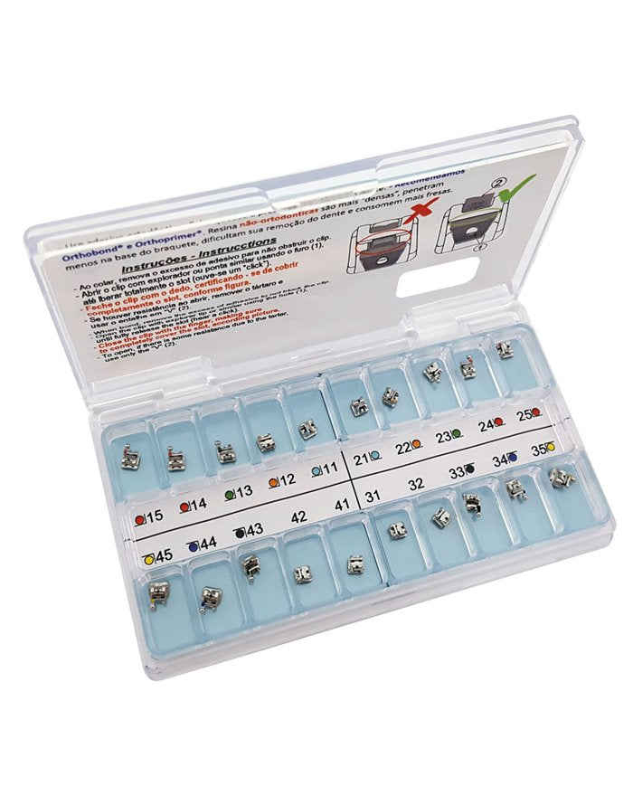 Kit Bráquetes Roth Autoligado SLP .022"