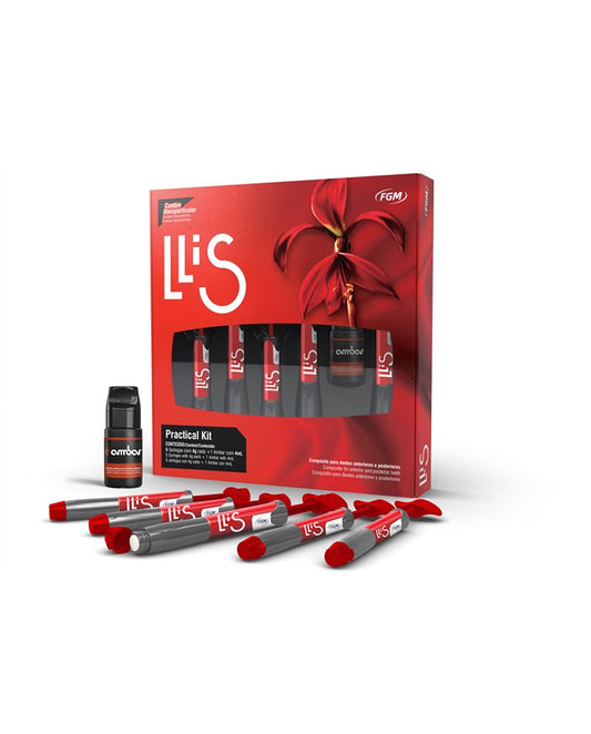 LLIS kit 4 seringas + 1 ácido + 1 adesivo Ambar