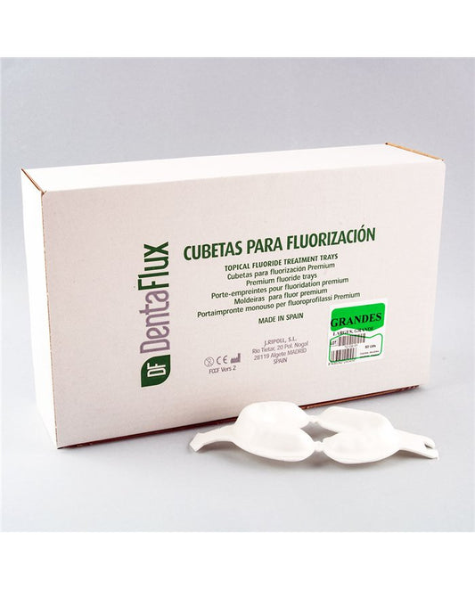 Moldeiras de fluor descartaveis pequenas 50un.