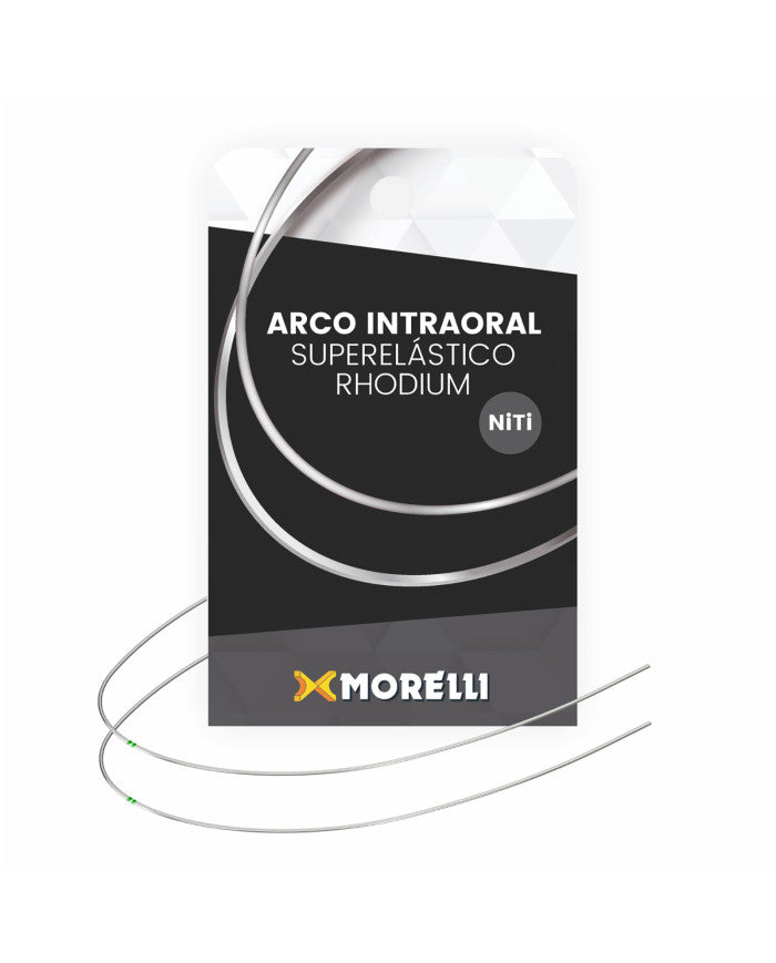 Arco Intraoral - Superelástico Rhodium INF