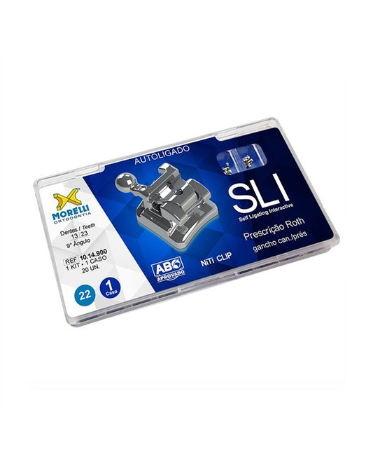 Roth Autoligado SLI .022" - Kit de Bráquetes
