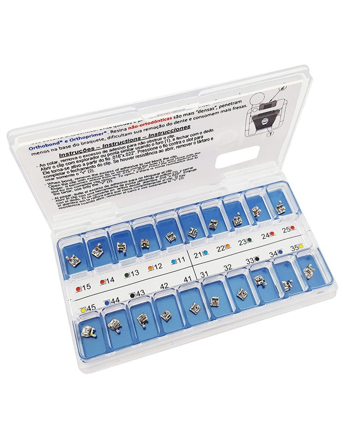 Roth Autoligado SLI .022" - Kit de Bráquetes